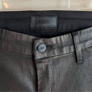 Koral Coated Denim